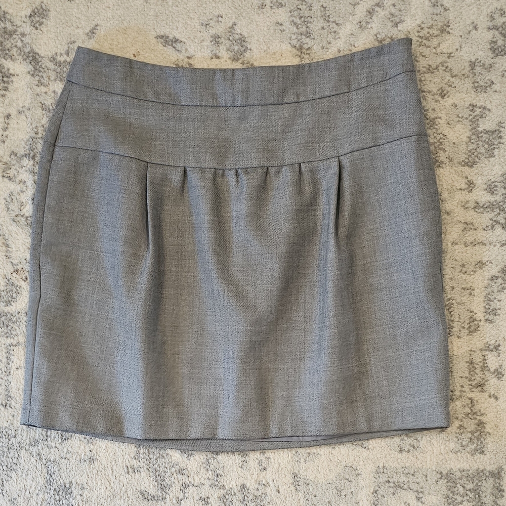 Loft Grey Skirt Size 10